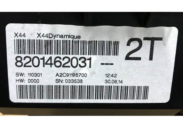Панель приборів Renault Twingo 2, 8201462031